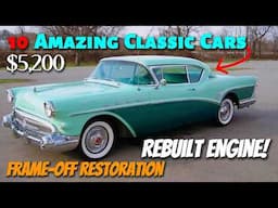 10 Affordable Classic Cars from the 1950s for Sale on Craigslist!