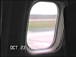 PAA Crew Home Video: Flt 568, BNA-JFK on Clipper Flying Arrow, B727-214, N374PA, (October 23, 1988)