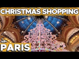 The Magic of Christmas Shopping in Paris: Galeries Lafayette & Printemps