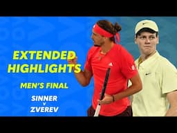 Jannik Sinner v Alexander Zverev - 2025 Australian Open: Men's Final Extended Highlights | WWOS