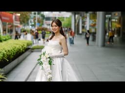 Joseph and Jillian : Wedding at Gardens by the Bay.