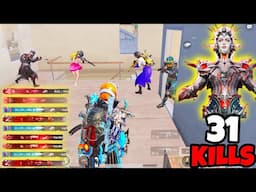 Me in 10 HP Vs Most Ugly X-Suit Rich Player in BGMI • (31 KILLS) • BGMI Gameplay