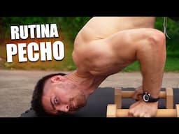 RUTINA PECHO Y MI PRIMER MUSCLE UP