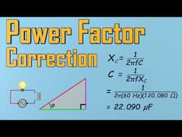 Power factor correction calculations