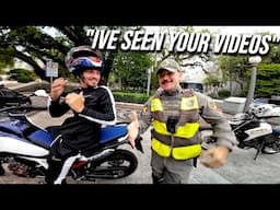 Caught by police on Africa Twin (Best case scenario)