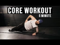 5 MINUTE AB WORKOUT | AT HOME FOLLOW ALONG