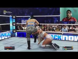 WWE 2K24: Tiffany Stratton vs Michin Match Gameplay with Hindi Commentary with Facecam