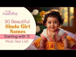 30 Unique Hindu Baby Girl Names That Start With S | Hindu Girl Names Starting with S