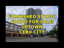 3 STUDIO CONDOS FOR SALE, 1 IS FURNISHED!  UPTOWN CEBU CITY, CEBU.