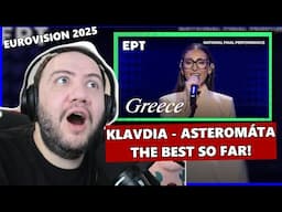 Klavdia - Asteromáta | Greece 🇬🇷 | National Final Performance #Eurovision2025 | TEACHER PAUL REACTS