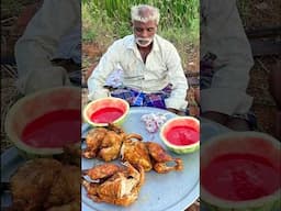 Watermelon Tandoori Chicken | Grilled Chicken Recipe #shorts #shortvideo