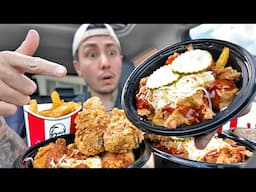 KFC New Korean BBQ loaded fries | Mukbang Monday