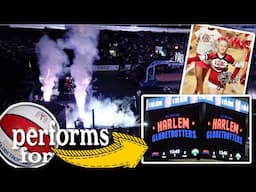 DAUGHTER PERFORMS FOR GLOBETROTTERS HALFTIME - DAUGHTERS CHEER SQUAD PERFORMS FOR GLOBETROTTERS GAME