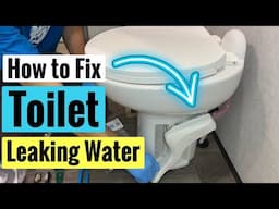 Fix Leaking Thetford Aqua Magic II RV Toilet: Valve & Ball Seal Replacement