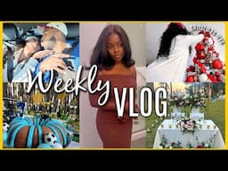 Weekly Vlog(mas) |  GOOD THINGS ARE HAPPENING, Setting up MY TREE, Letting GO, Wedding bells & MORE