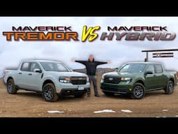 Can the New 2025 Ford Maverick Hybrid AWD Keep Up with the Tremor Off-Road?