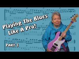 Blues For Bass Beginners - Part 3 - Sound Like A Pro With Backing Tracks