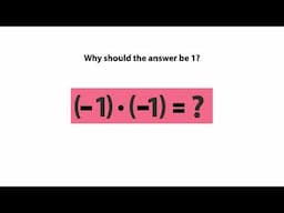 How do you best motivate the counterintuitive (-1) x (-1) = 1 ? (xpost from Instagram)