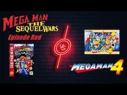 Mega Man : The Sequel Wars - Episode Red Complete Playthrough and comparison with Mega Man 4