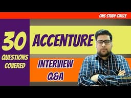 Accenture Interview Questions And Answers 30 Questions Covered