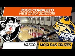 Vasco x Mogi das Cruzes/Helbor • Jogo Completo • NBB Caixa 11 • 14/12/2018