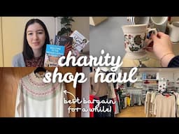 Charity Shop Haul | Edinburgh Second Hand, Thrift Shop Finds