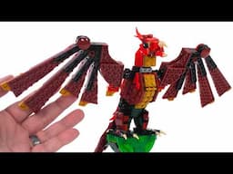 LEGO Creator Phoenix: Medieval Dragon B model review! 31161 #NotSponsored