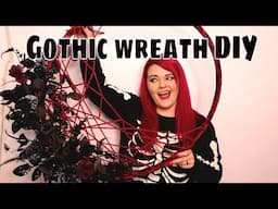 GOTHIC wreath DIY / MoggyBoxCraft