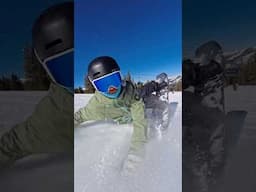 Would you try this? Flatground layback snowboard trick #snowboarder #coldweather