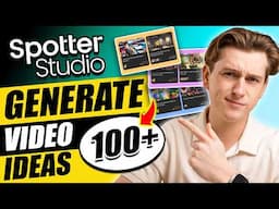 How to Generate 100+ YouTube Video Ideas with AI (Spotter Studio)