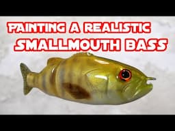 How to paint a realistic Smallmouth Bass