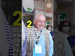 #3Noticias | Los #ecuatorianos no podrán votar en #Venezuela para las #elecciones generales 2025.