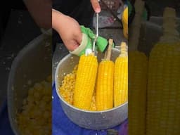 Malaysia's easiest corn cutting skill!!!