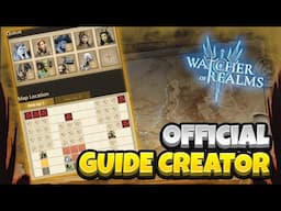 Official WOR Guide Generator! [Watcher of Realms]