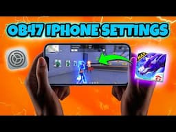 Free Fire OB47 iPhone Best Settings for Easy Headshots | Iphone dpi free fire