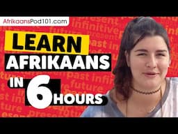 Learn Afrikaans in 6 Hours - ALL Japanese Absolute Beginners Need