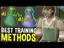 These are the Best Training Methods in Oldschool Runescape!