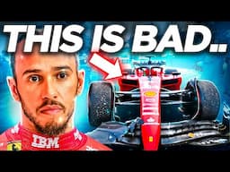 Hamilton's Ferrari TEST ENDS in DISASTER After MASSIVE CRASH!