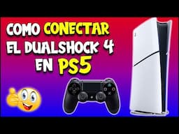 Como conectar o sincronizar el Mando o Control de PS4 en PS5 ( 2024 )