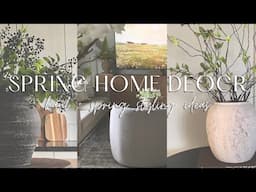 2025 SPRING HOME DECOR HAUL  | spring styling ideas