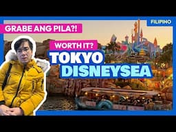 Worth It? TOKYO DISNEYSEA TIPS, Japan • Paano Pumunta? Mahaba ang Pila? • The Poor Traveler Filipino