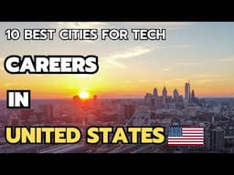 The 10 best cities for tech careers in United States in 2025 & 2026