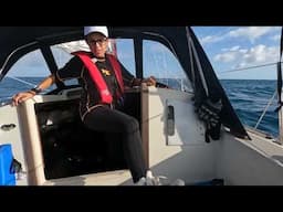 Sailing Big Waves in a 28' Sailboat