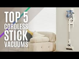 Top 5: Best Cordless Stick Vacuum Cleaners of 2023 / Wireless Handheld Vacuum Cleaner, Wet & Dry