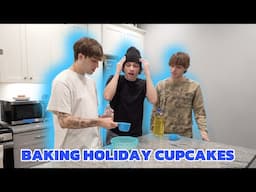 BAKING HOLIDAY CUPCAKES!