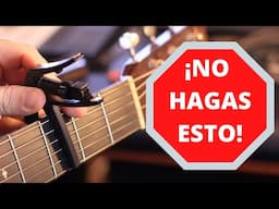 🚫[No Hagas Esto!!]🚫 Afinar Guitarra con Cejilla o Capo 🎸