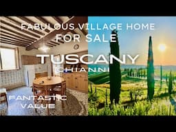 FABULOUS VALUE VILLAGE HOME FOR SALE IN CHIANNI TUSCANY - WITHIN THE HISTORICAL CENTRE!