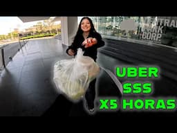 UBER EATS: "Trabajar" Repartiendo Comida | Cuanto se gana en 5 pedidos