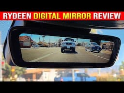 RYDEEN LCD Screen Rear View Mirror Review (PV8-A)