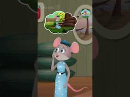 Grandpa Mouse and the Peanuts #Storytime for Children #ChuChuTV #kidsstories #shorts